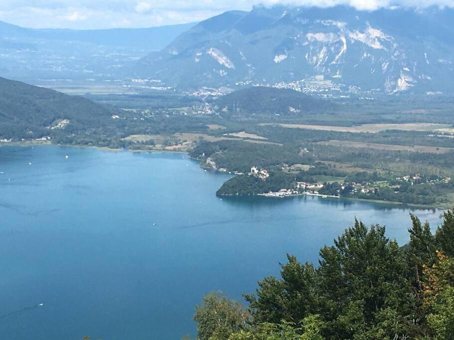 Du Vent Dans Les Arbres -120M2 Belle Vue Sur Le Lac Chindrieux المظهر الخارجي الصورة